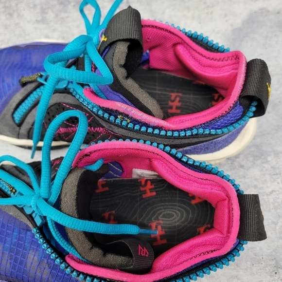 Nike | Jordan Why Not Zer0.6 Bright Concord/Pink Prime/Black Basketball Shoes - Picture 12 of 12